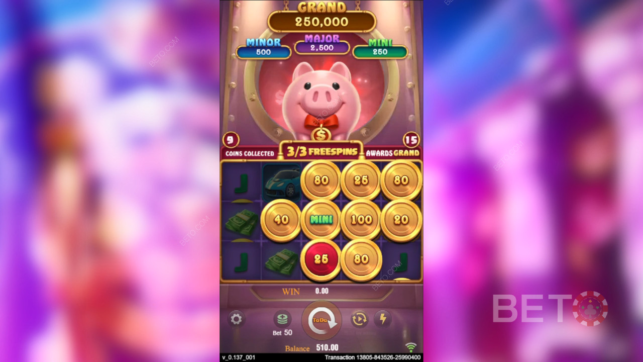 如何玩 TaDa Gaming 的 3 Lucky Piggy