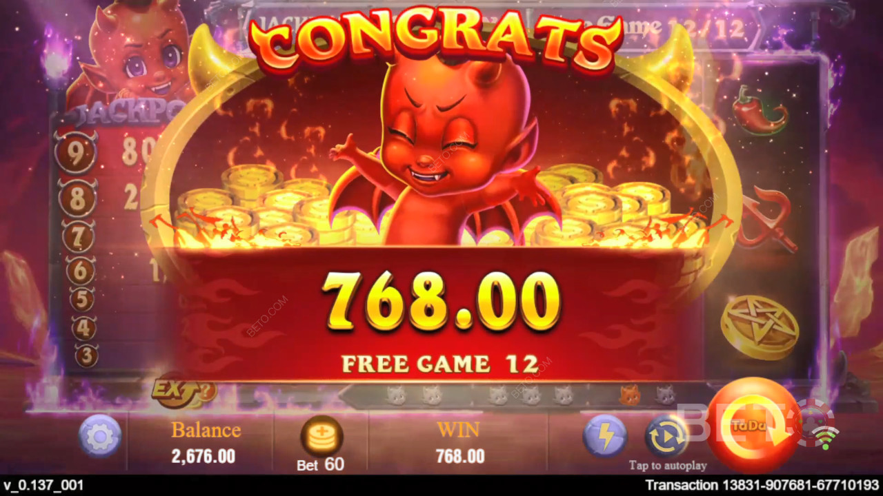 如何玩 TaDa Gaming 的 Devil Fire