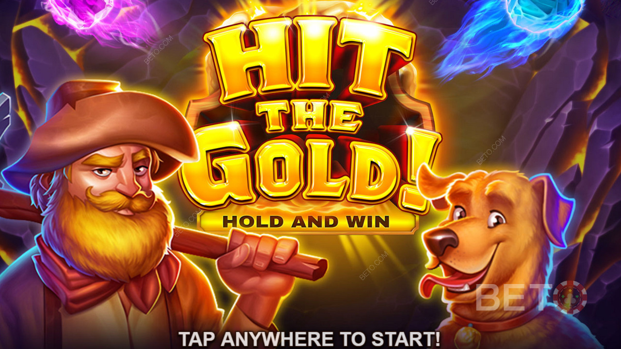 在華麗的 Hold & Win 遊戲Hit the Gold!線上老虎機