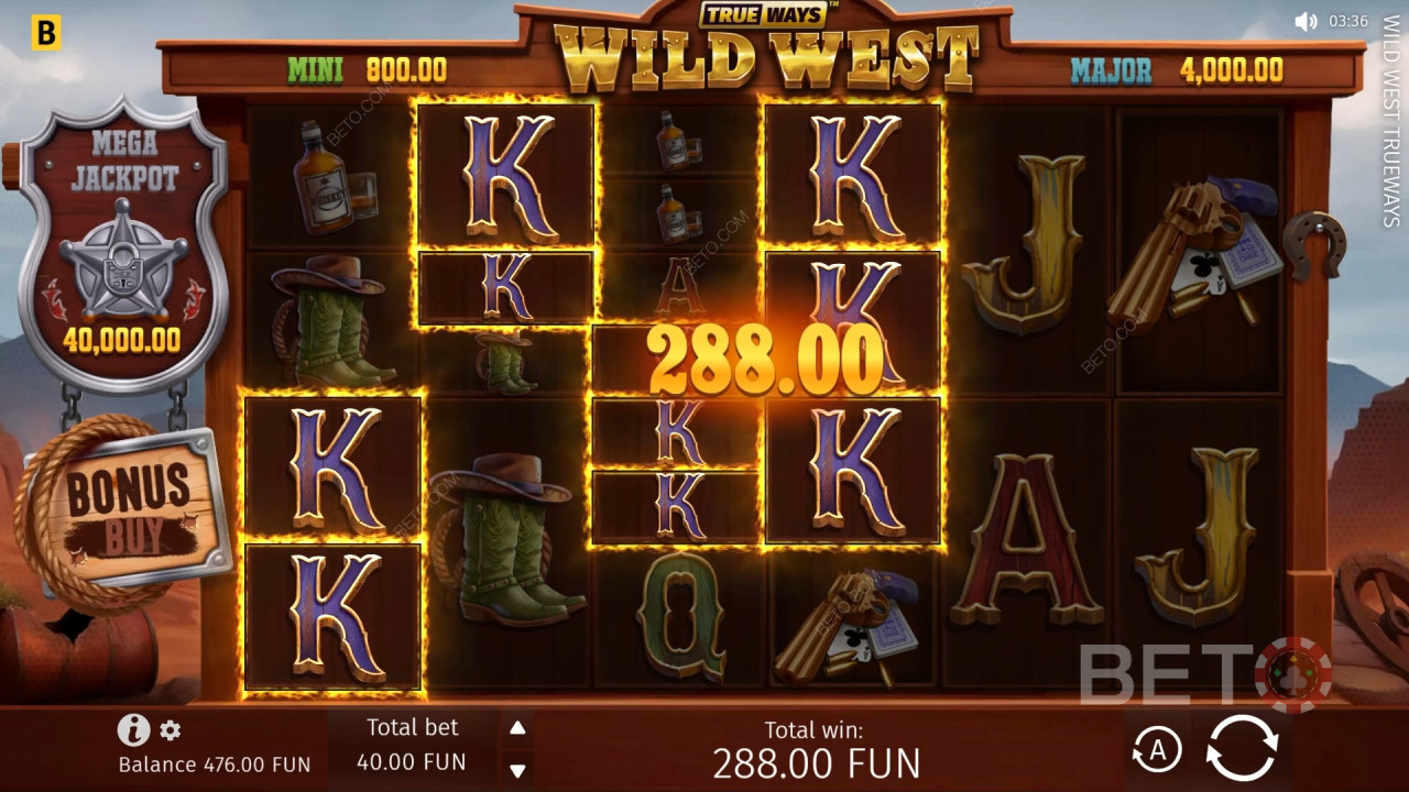 Wild West Trueways 免費遊戲