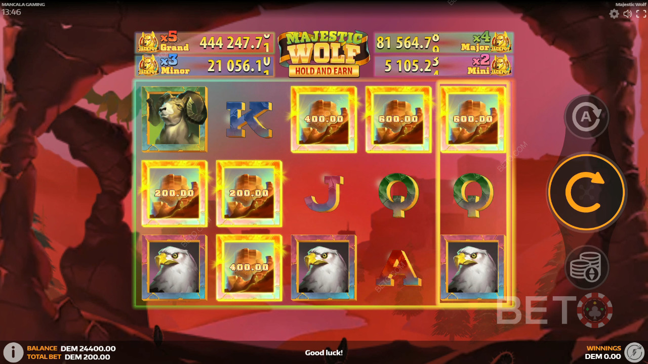 Majestic Wolf 免費遊戲