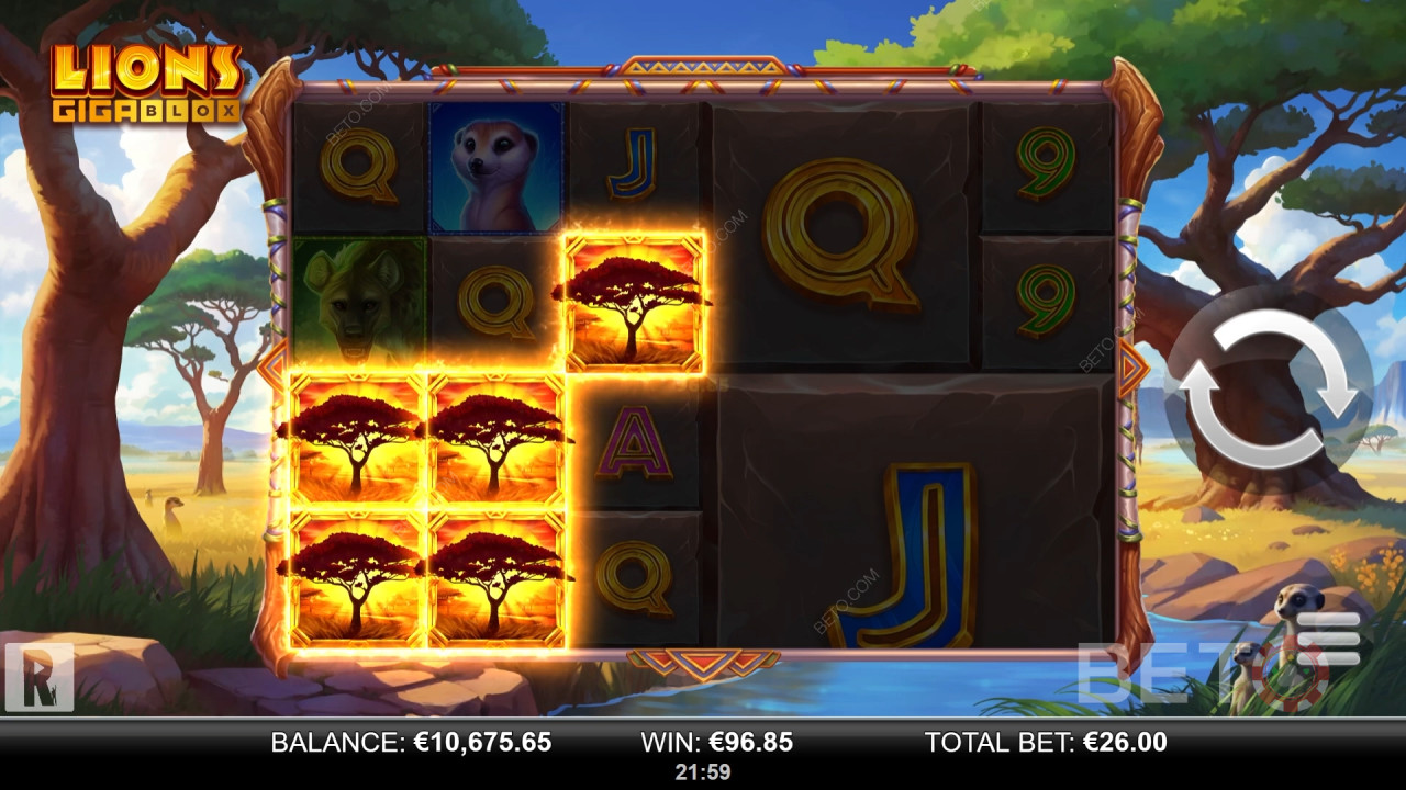 Lions GigaBlox 免費遊戲