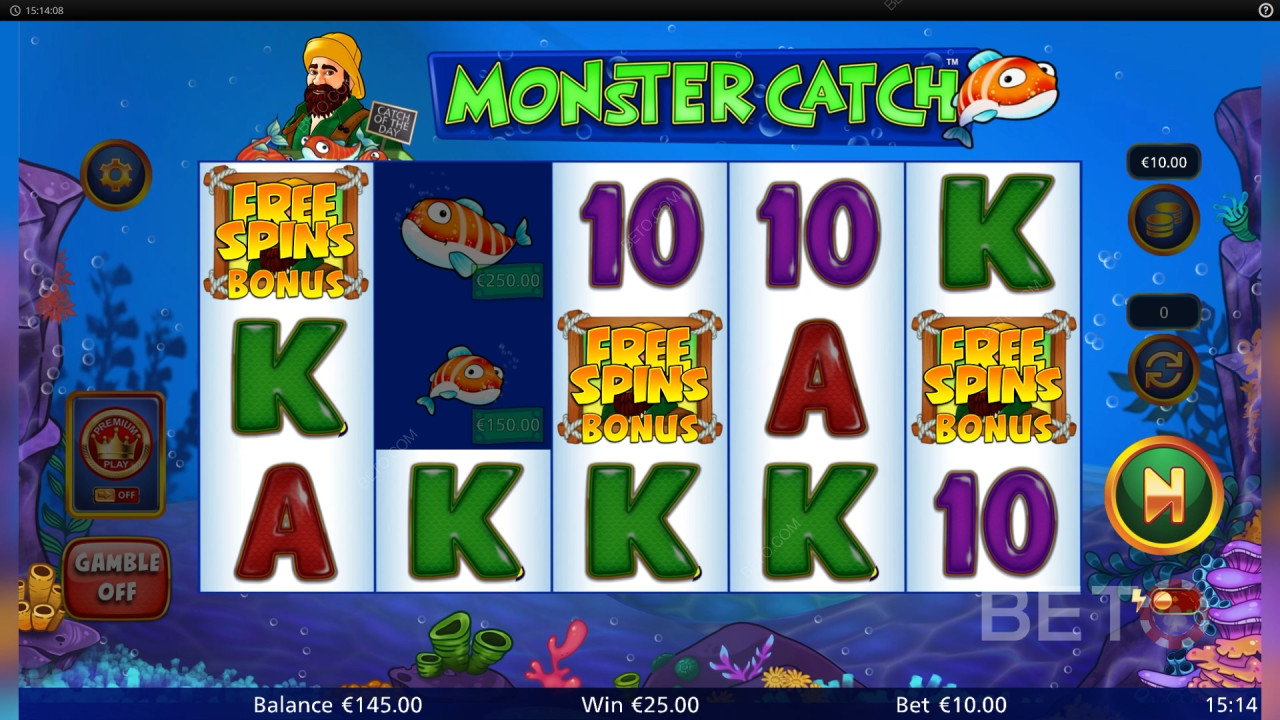 BETO 老虎機的 Monster Catch 評論