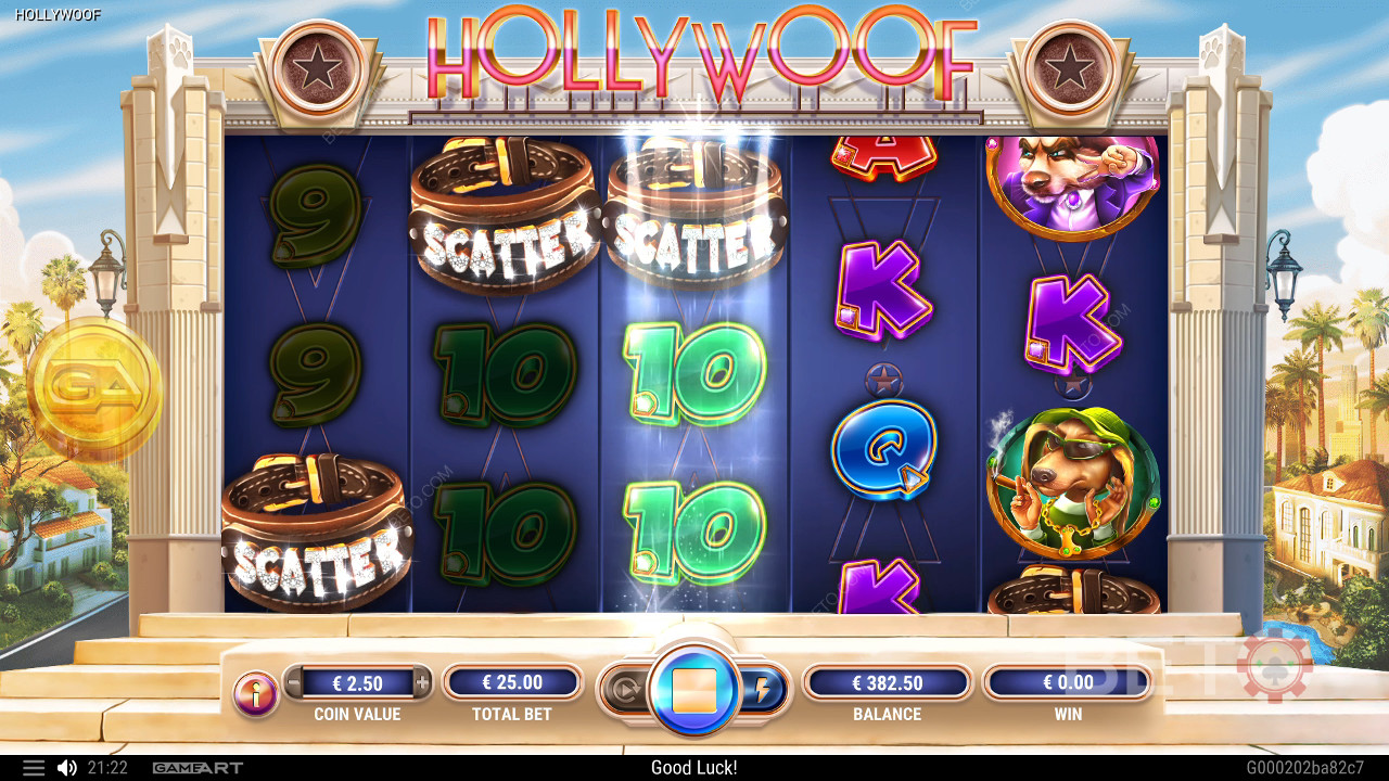 BETO 老虎機的 Hollywoof 評論