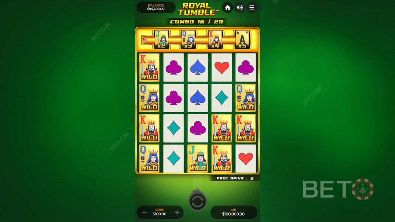 Royal Tumble 免費遊戲