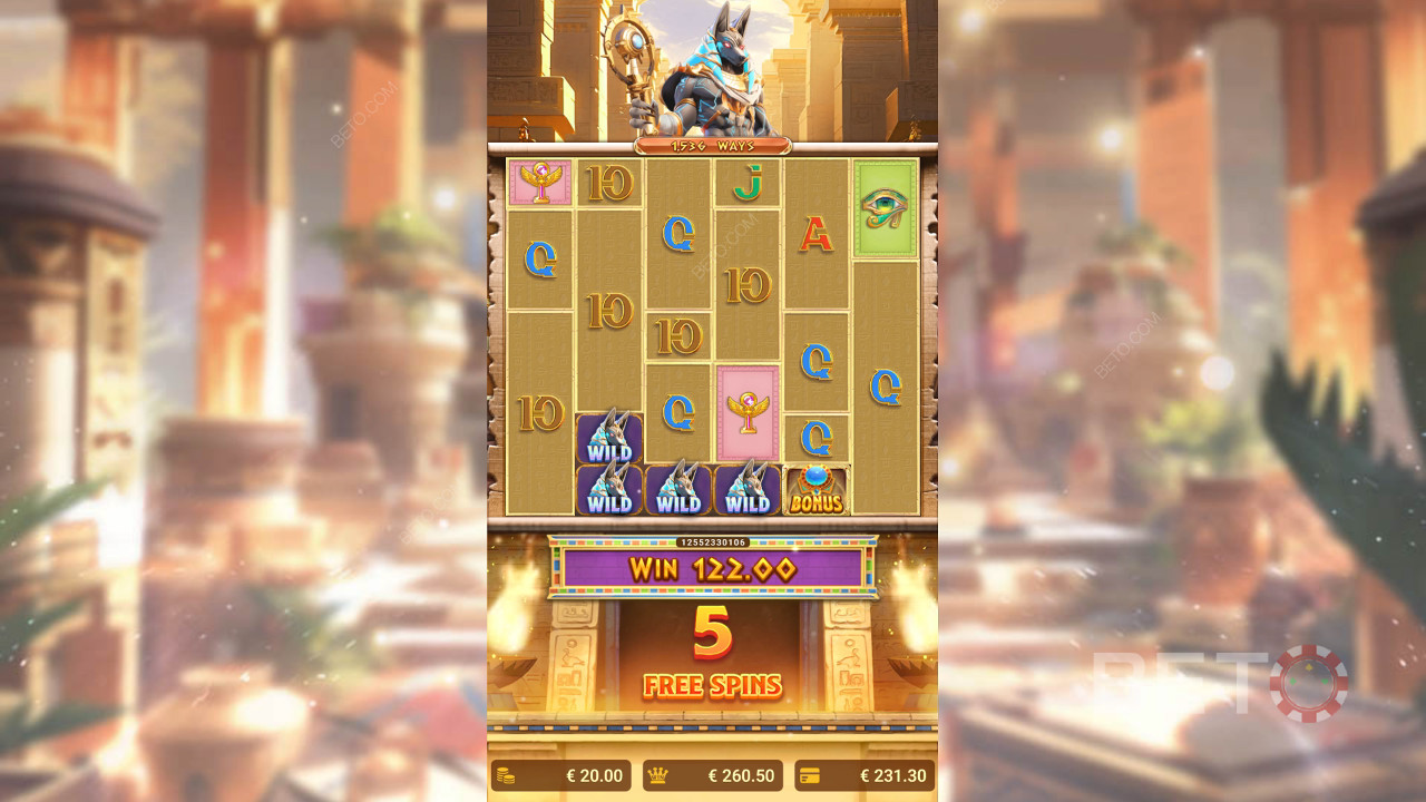 如何玩 Spadegaming 的《阿努比斯的秘密》