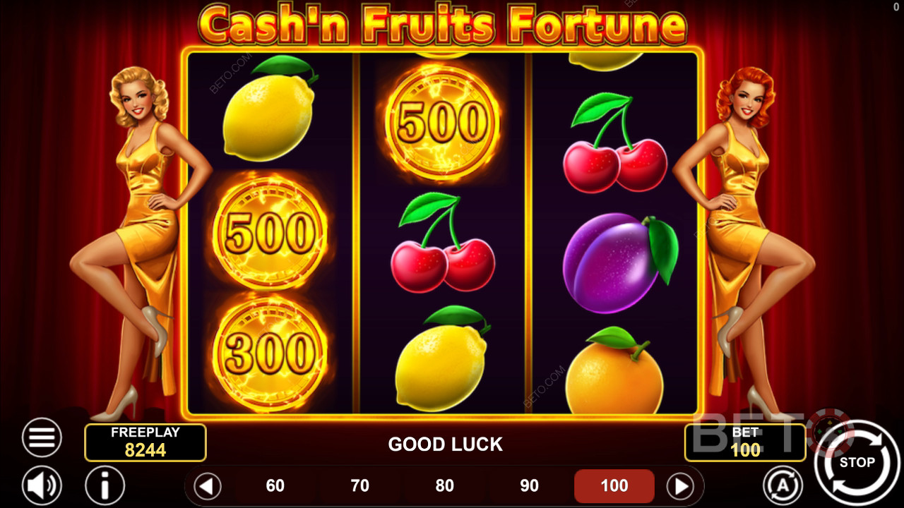 BETO 老虎機的 Cash