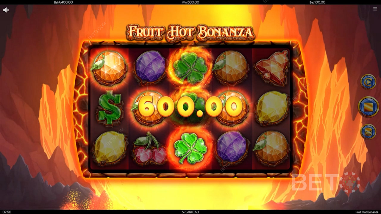 玩Fruit Hot Bonanza並體驗極好的獲勝潛力