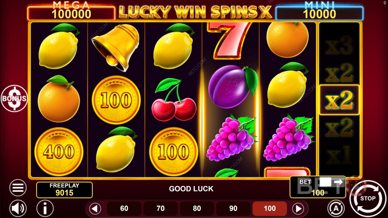 Lucky Win Spins X BETO 老虎機評論