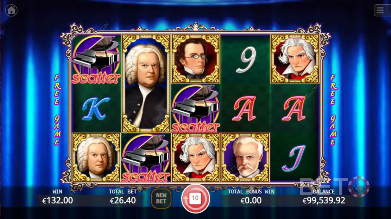 Symphony Fantasia Lock 2 Spin 免費遊戲