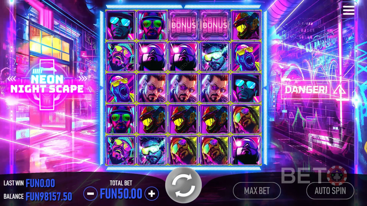Neon Night Scape 免費遊戲