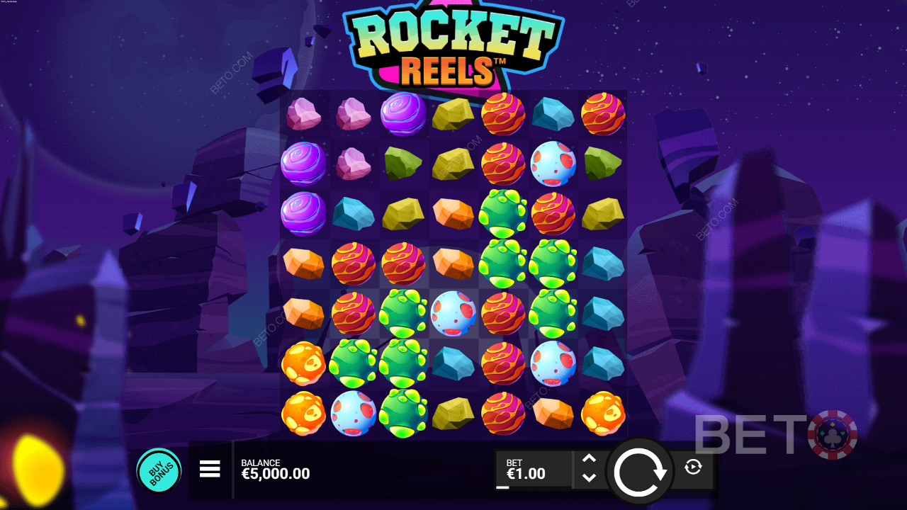Hacksaw Gaming基於Rocket Reels集群的老虎機