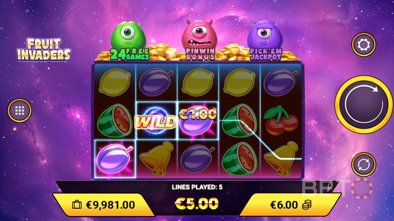 如何玩 Amigo Gaming 的《水果入侵者》