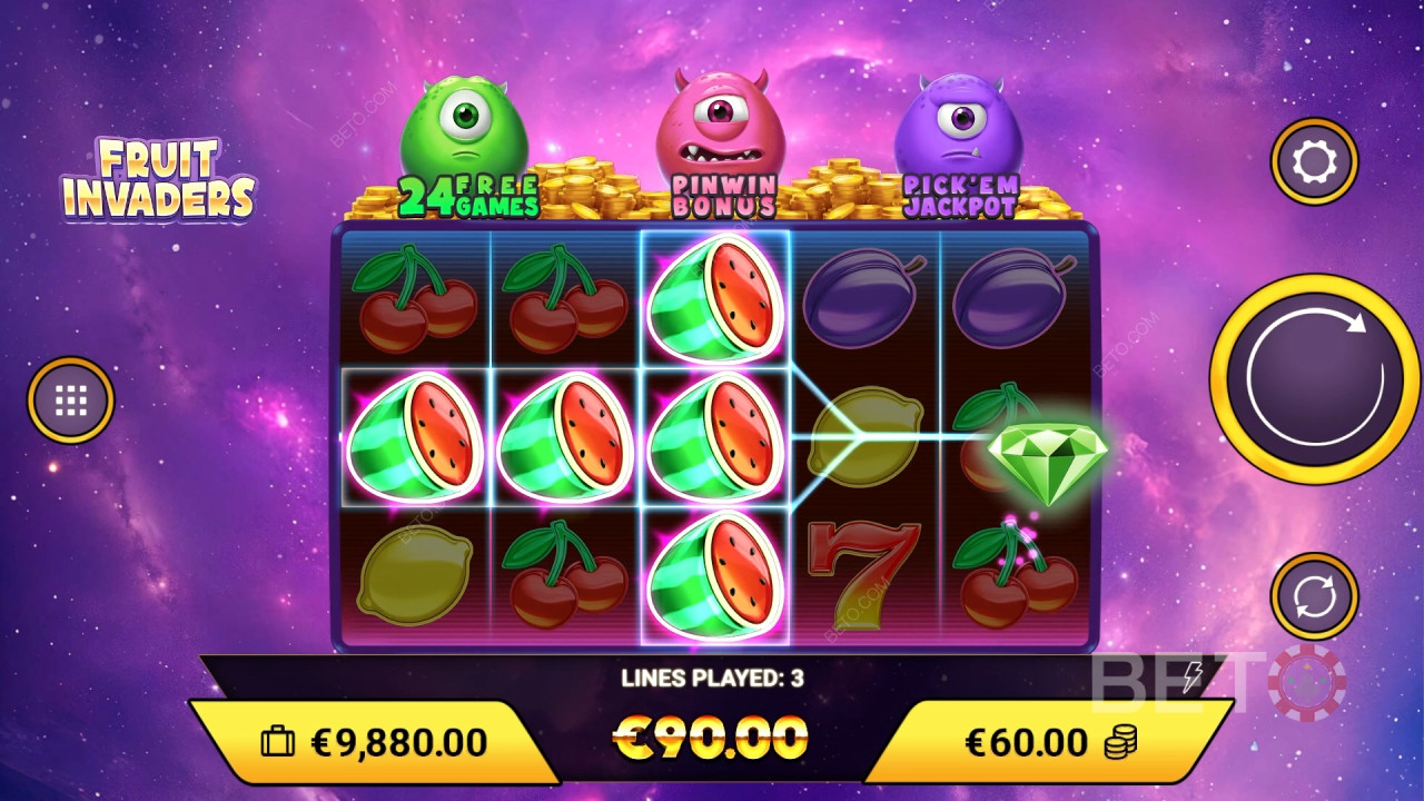 Fruit Invaders 免費遊戲