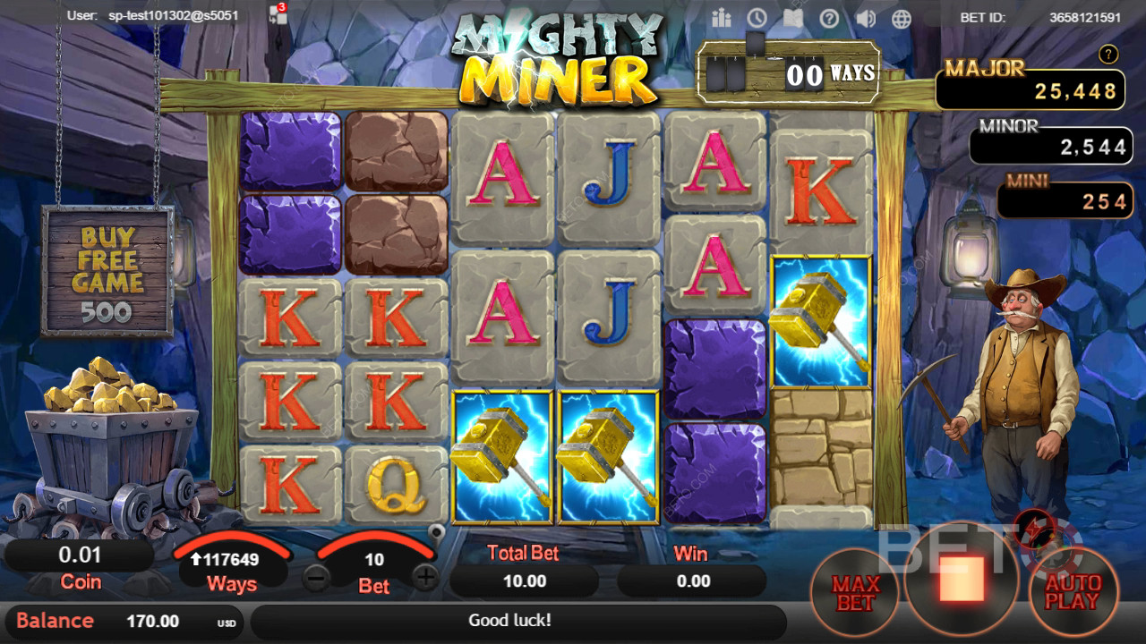 Mighty Miner 免費遊戲