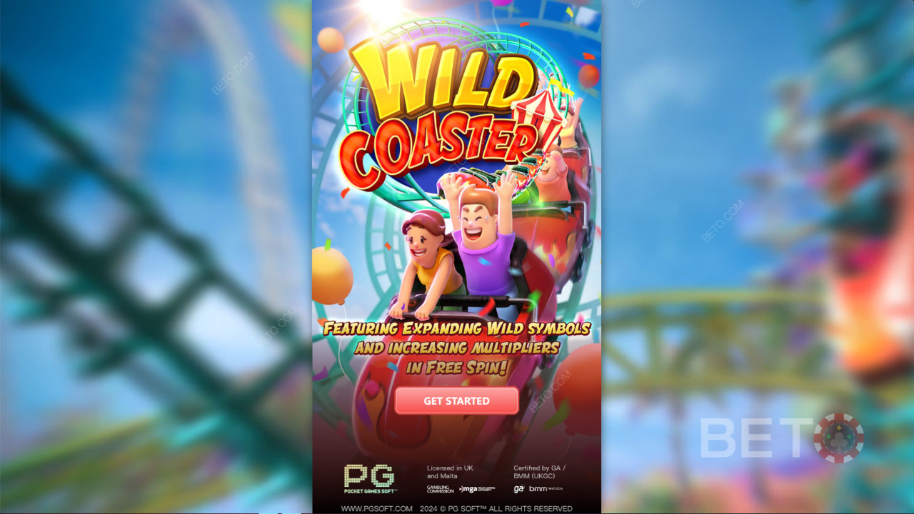 在 Wild Coaster 視訊老虎機中贏取 16,465 倍的賭注！