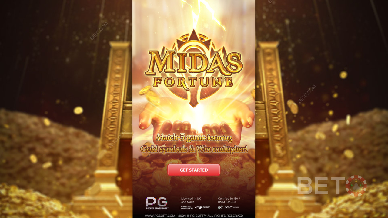 如何玩PG Soft的 Midas Fortune