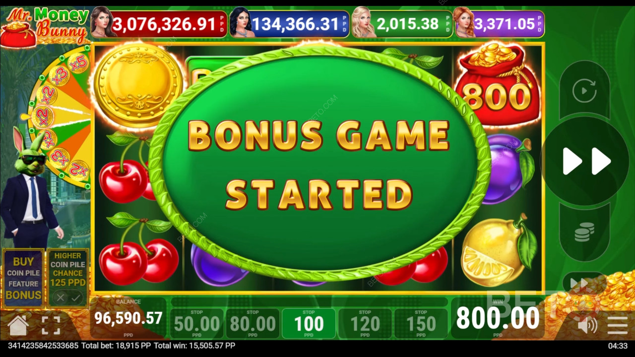 Pateplay 的《Money Bunny》中的獎勵功能詳解
