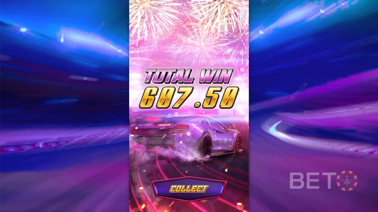 在 Speed Winner 視訊老虎機中贏取 8,345 倍的賭注！