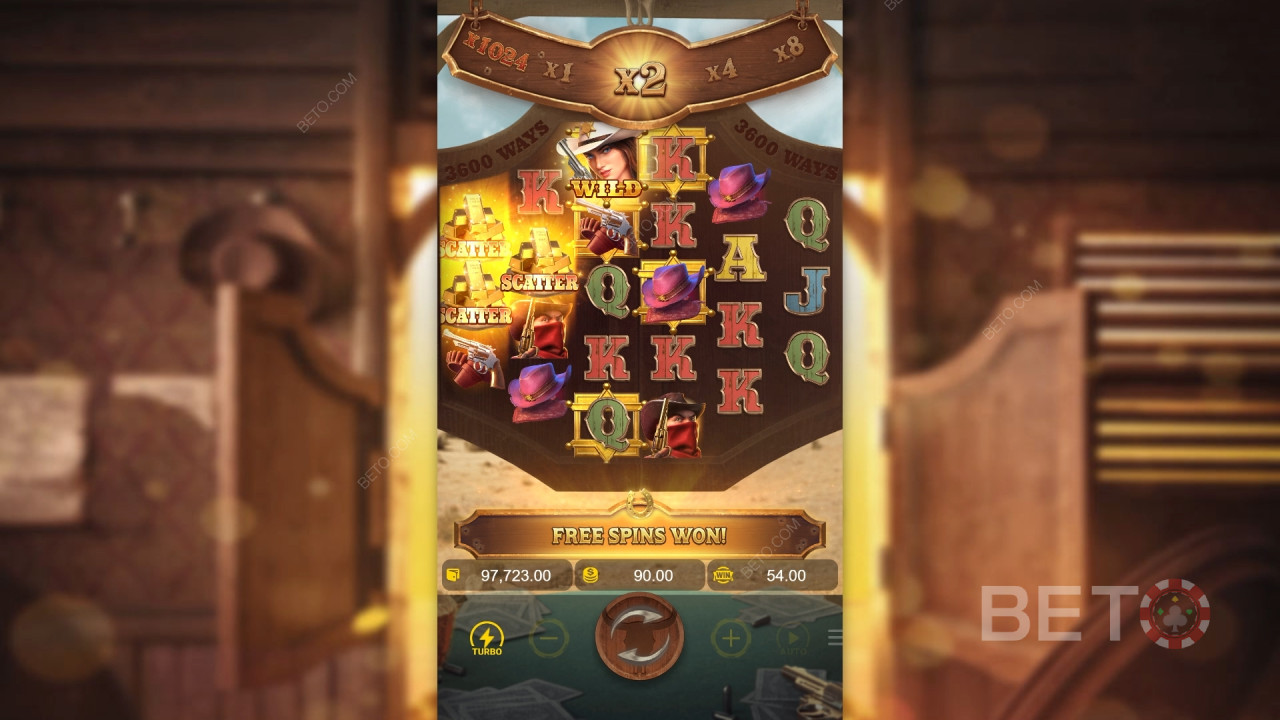 PG Soft出品的《Wild Bounty Showdown獎勵功能詳解