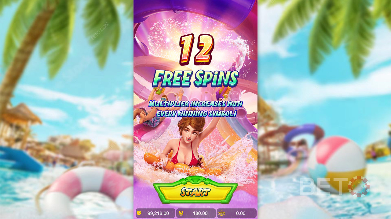 在 Songkran Splash 視訊老虎機中贏取 5,000 倍賭注！