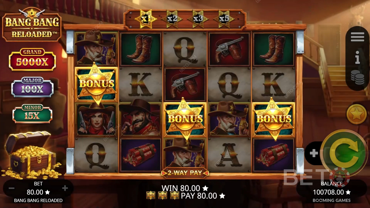 BETO Slots 評測《Bang Bang Reloaded》