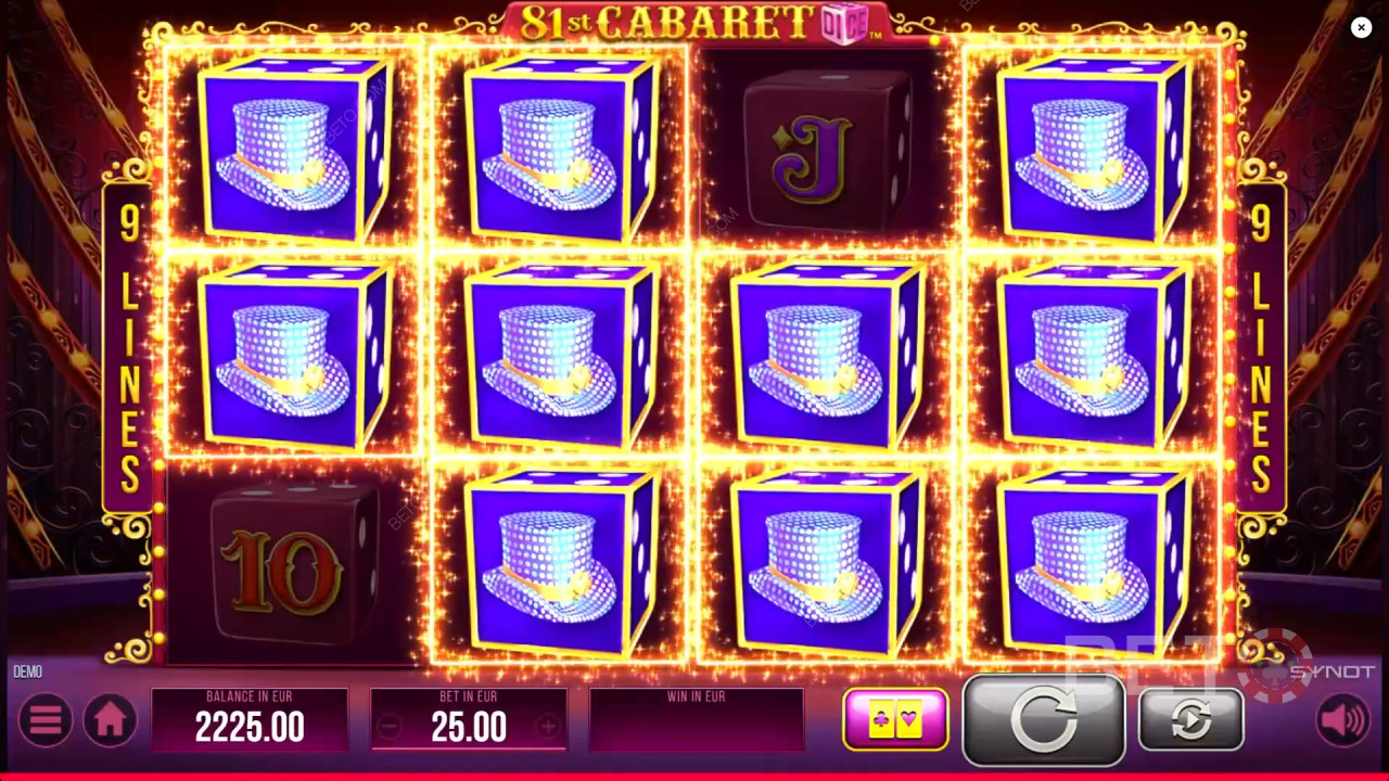 BETO Slots 評測：第 81 屆 Cabaret Dice
