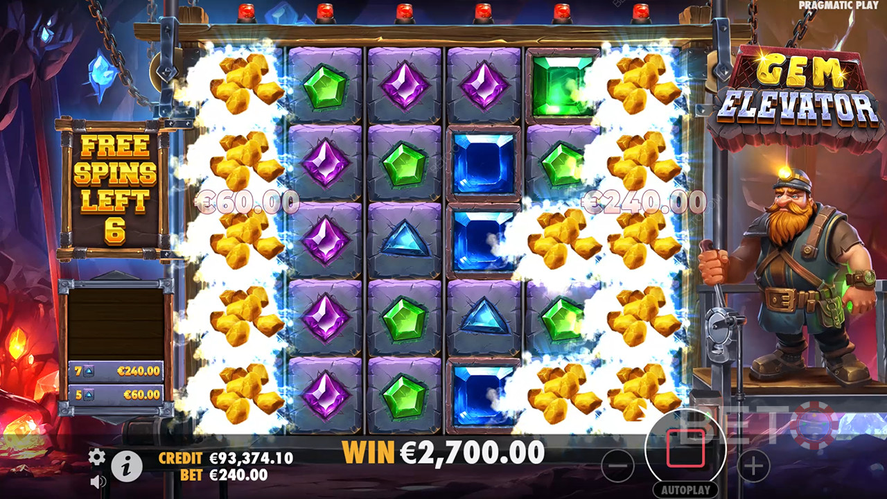 Gem Elevator 免費遊戲