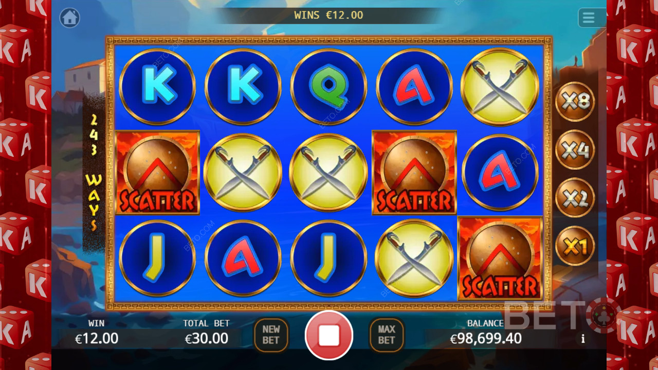 Spartan (KA Gaming) 免費遊戲