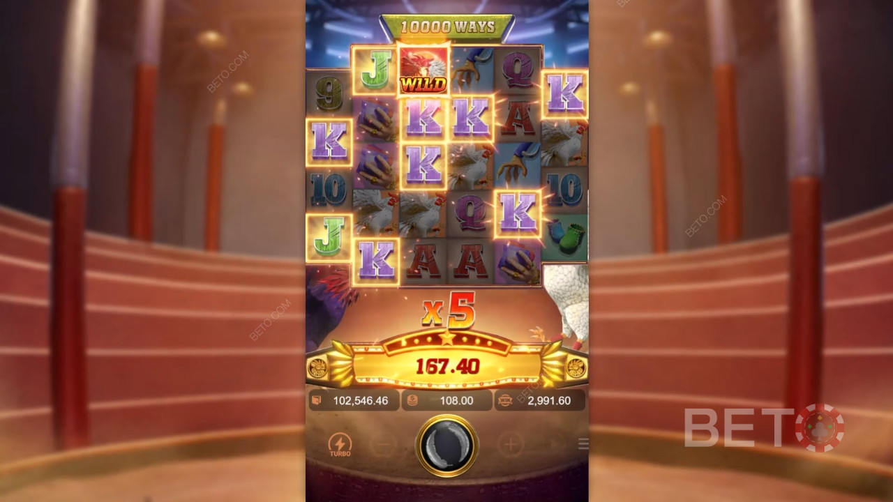 如何玩PG Soft的 Rooster Rumble