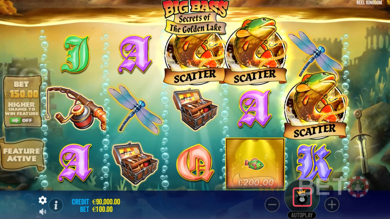 BETO Slots 評測：黃金湖的 Big Bass Secrets