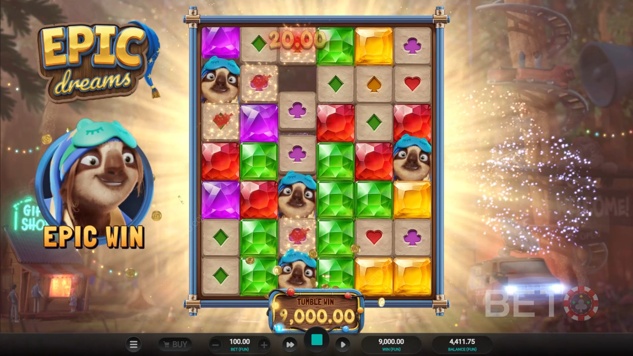 BETO Slots 的 Epic Dreams 評論