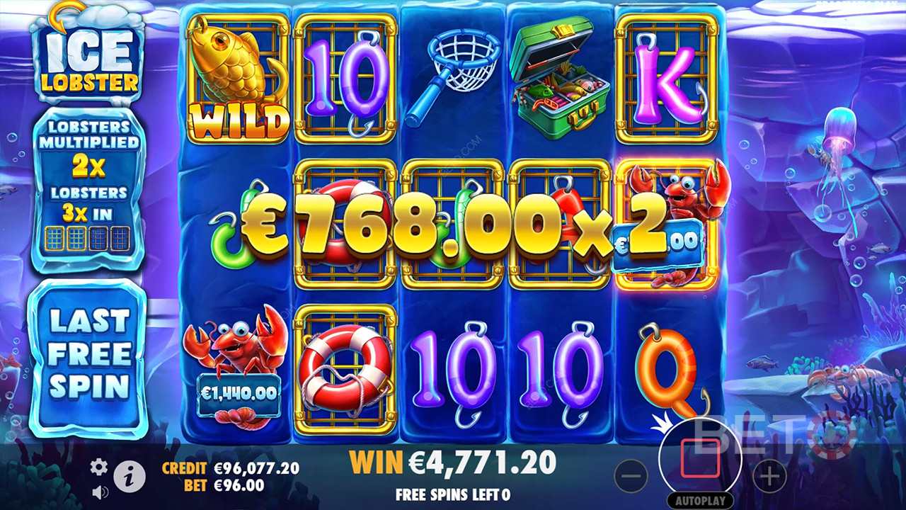 BETO Slots 的 Ice Lobster 評論