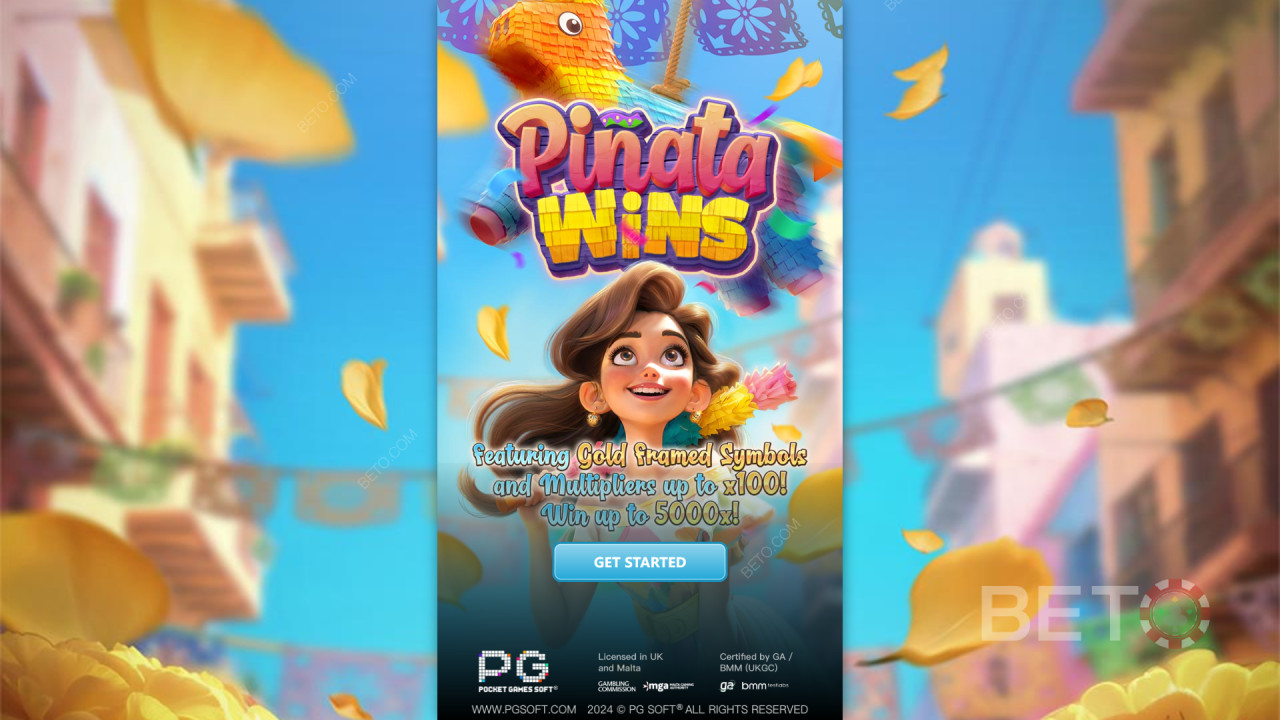 在 Pinata Wins 線上老虎機中贏取 5,000 倍賭注！