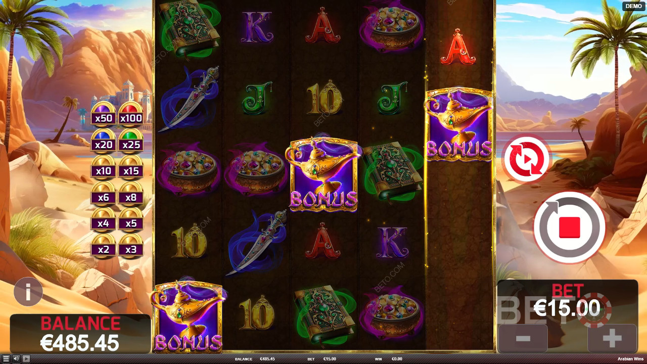 BETO Slots 評測：阿拉伯勝利
