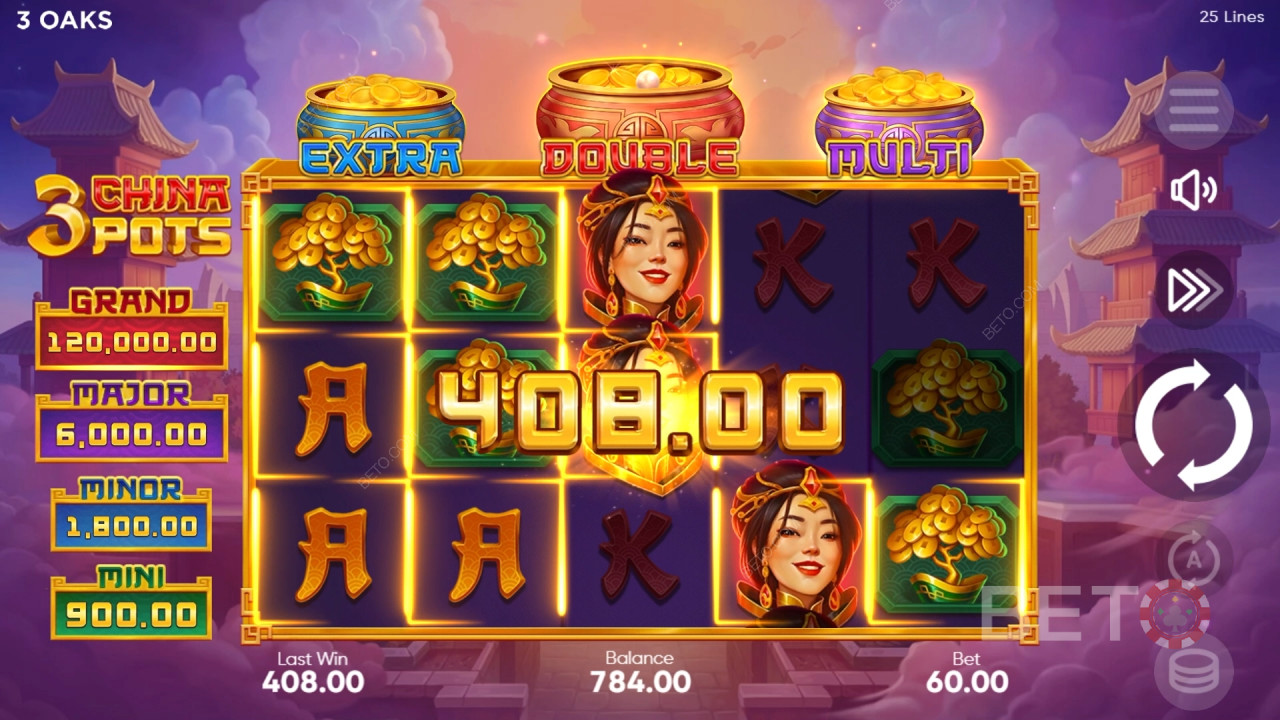 3 BETO Slots 評測 Chi​​na Pots