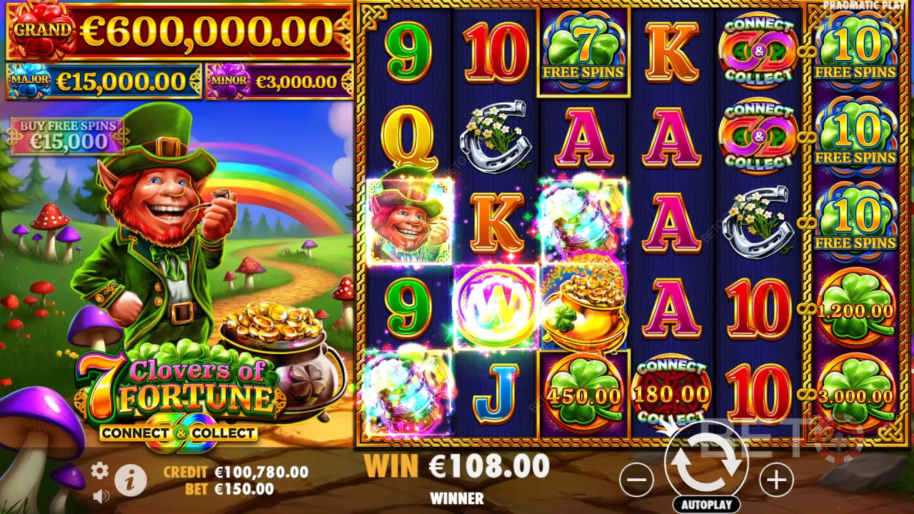 BETO Slots 的 7 Clovers of Fortune 評論