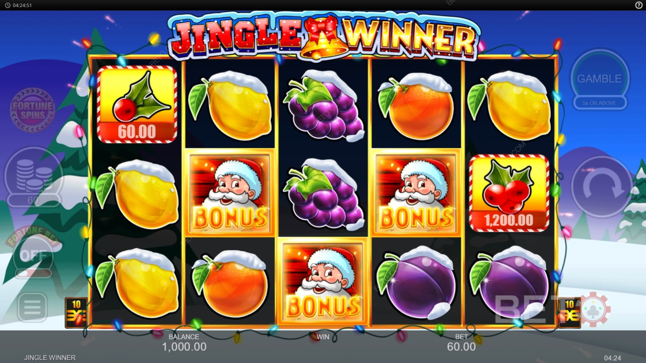 BETO Slots 的 Jingle Winner 評論