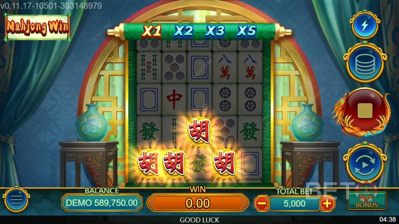 BETO Slots 的 Mahjong Win 評論