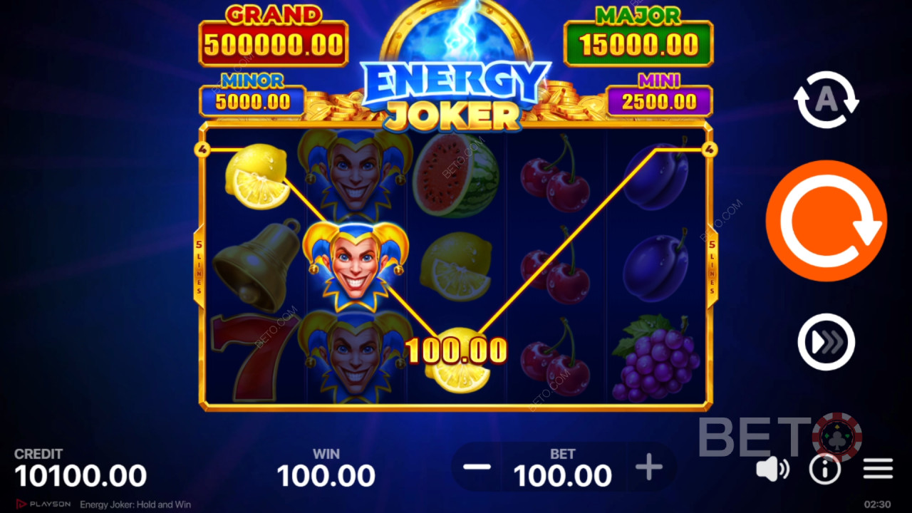 如何玩Playson的能量小丑