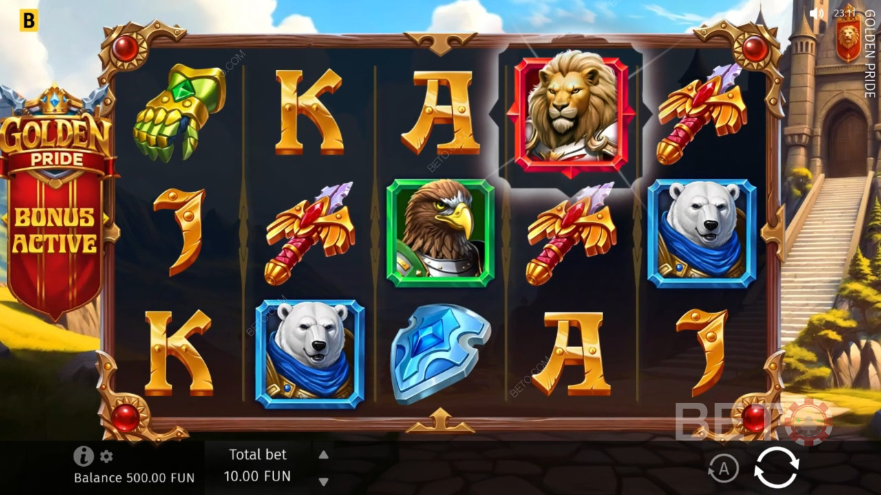 BETO 老虎機的 Golden Pride 評論