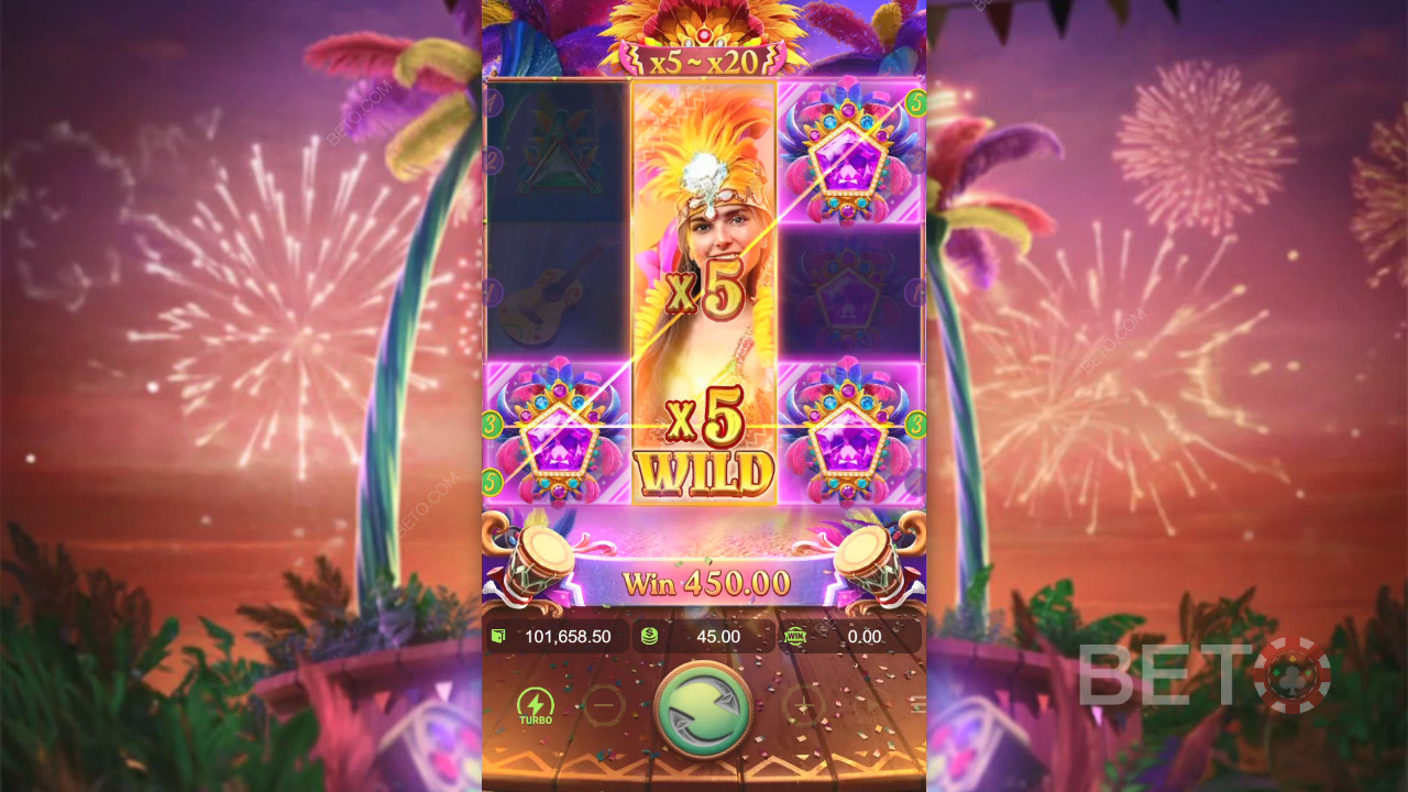 BETO 老虎機的 Rio Fantasia 評論