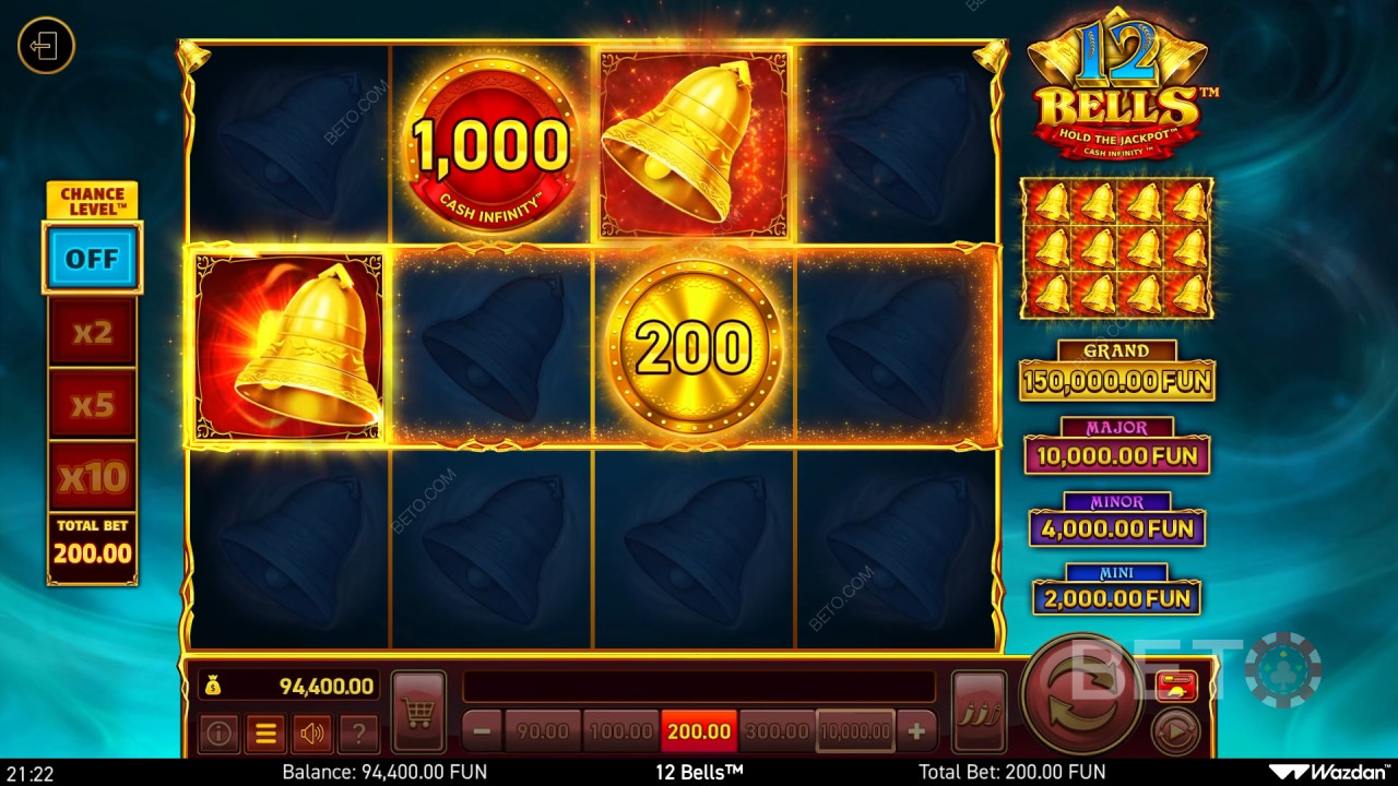 BETO Slots 的 12 Bells 評論