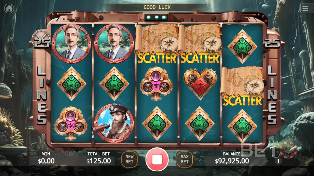 BETO Slots 對《海底兩萬哩》的評論