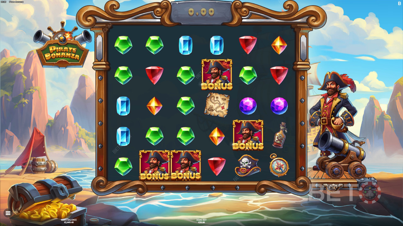 BETO Slots 的 Pirate Bonanza 評論
