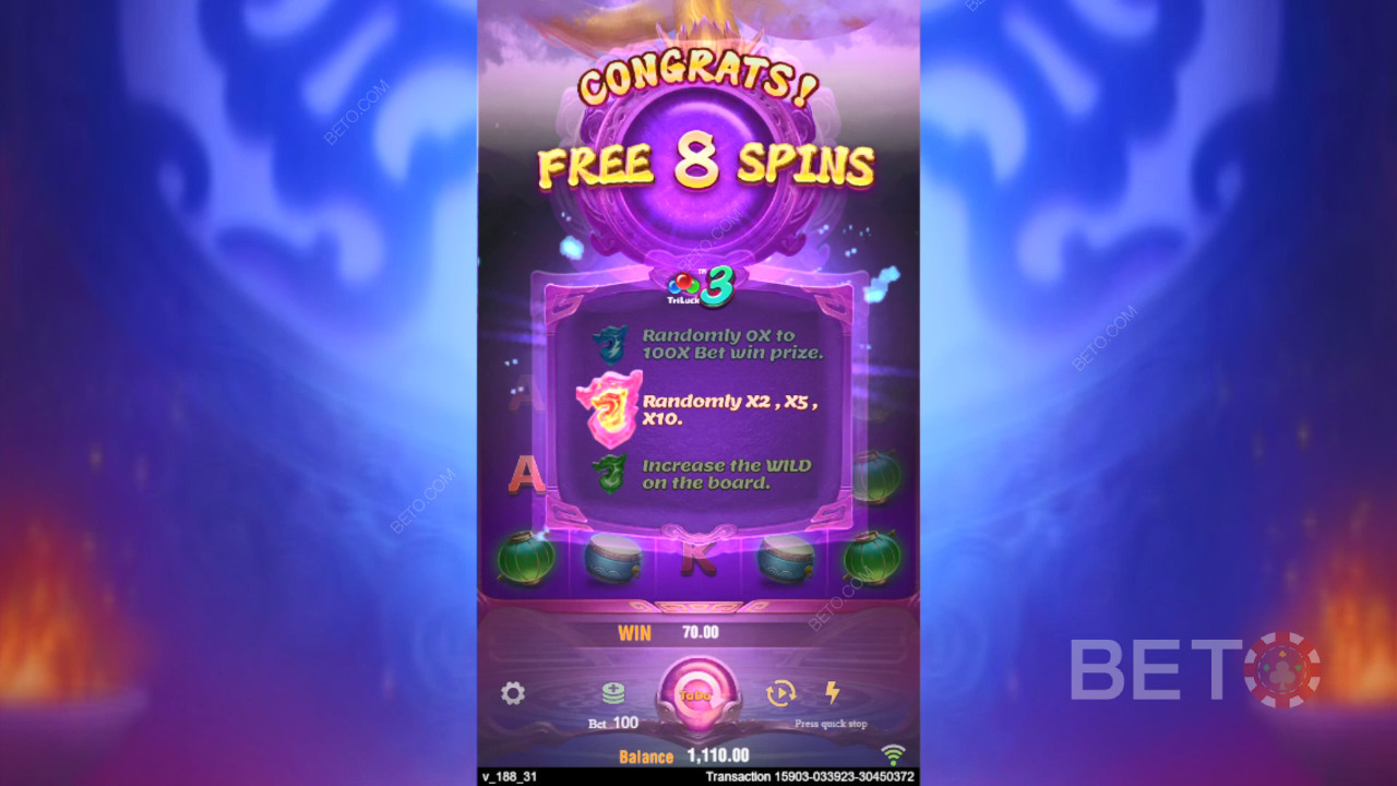 TaDa Gaming 的《3 Pot Dragons》獎勵功能詳解