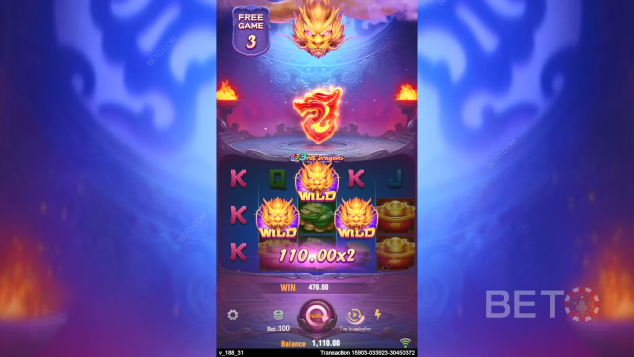 如何玩 TaDa Gaming 的 3 Pot Dragons
