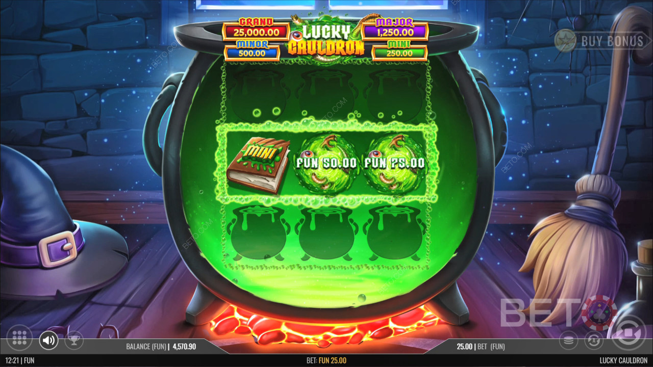 BETO Slots 的 Lucky Cauldron 評論