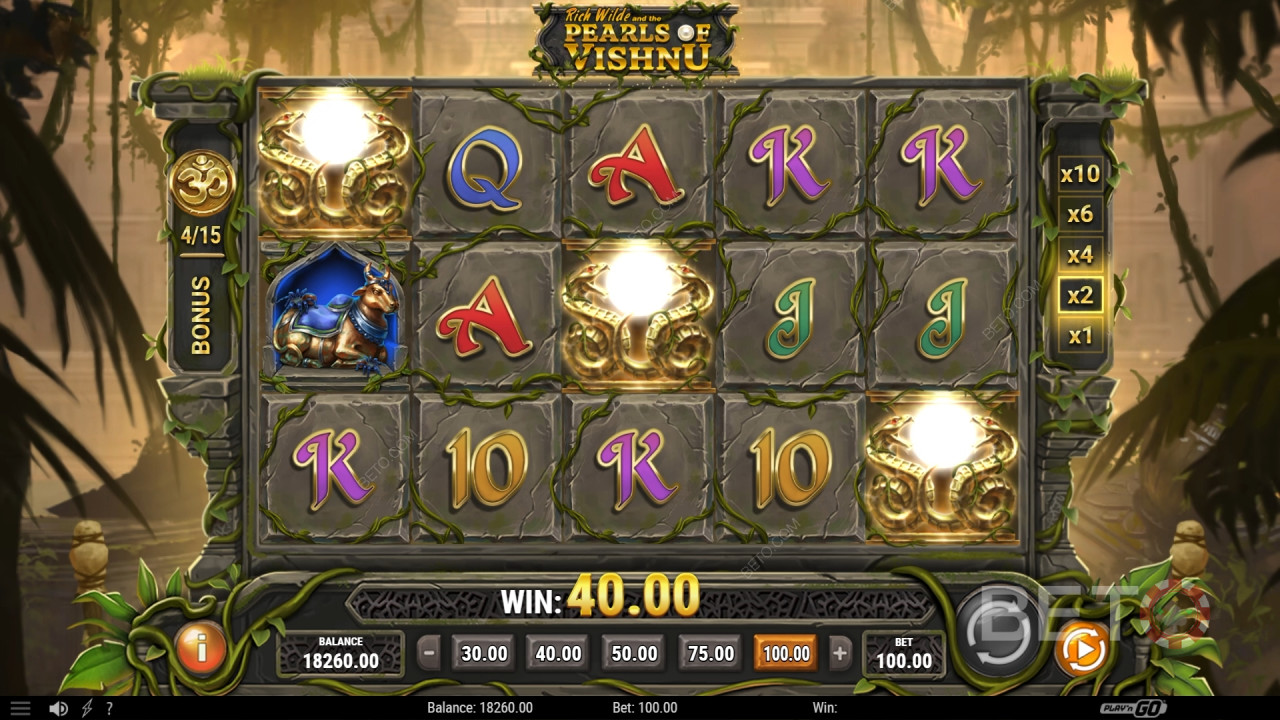 BETO Slots 對 Rich Wilde 和毘濕奴的珍珠的評論