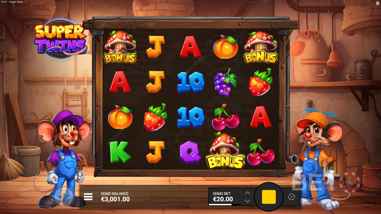 BETO Slots 的 Super Twins 評論